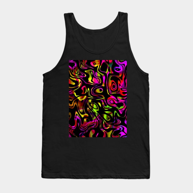 COLOR Evolution Abstract Art Wall Decor. Tank Top by SartorisArt1